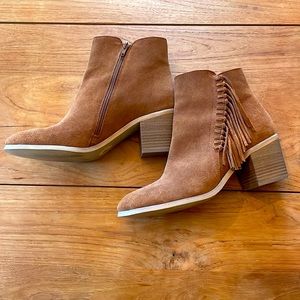 Suede Ankle Booties